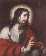Jacques de letin Christ the redeemer oil painting